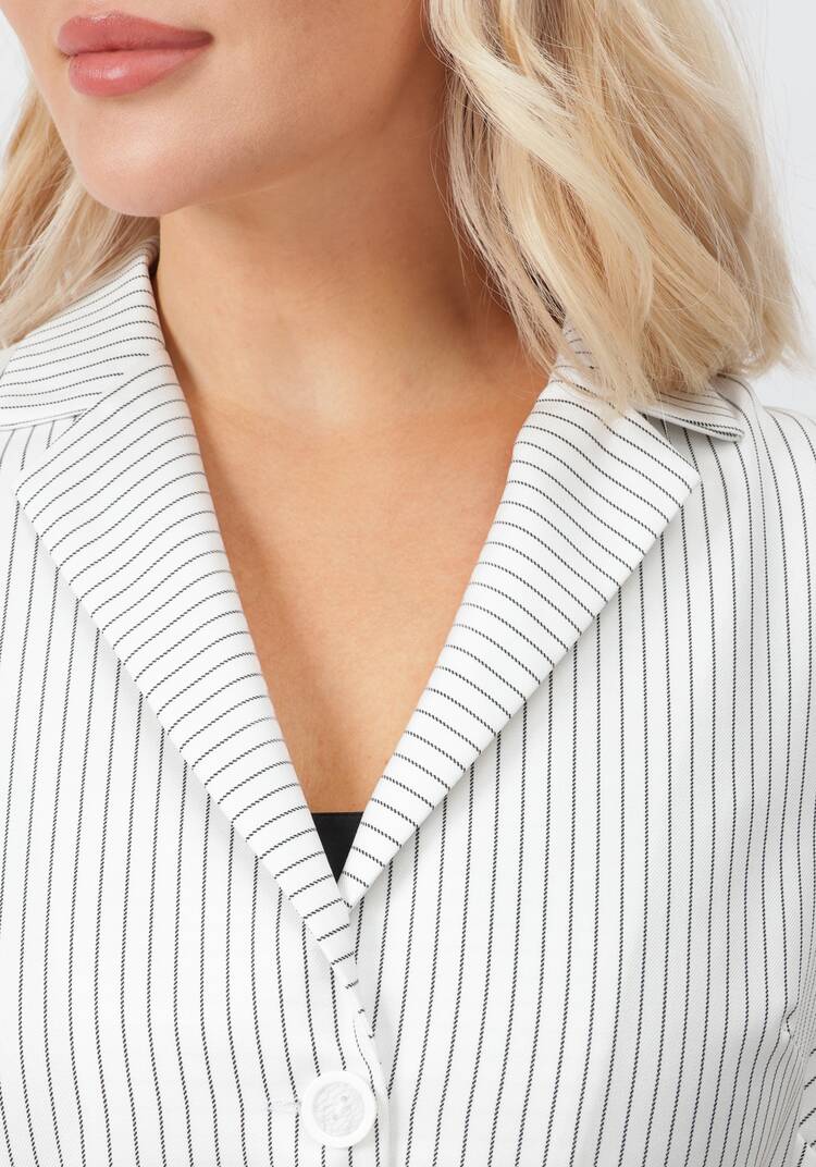 Костюм блуза и брюки в полоску шир.  750, рис. 7