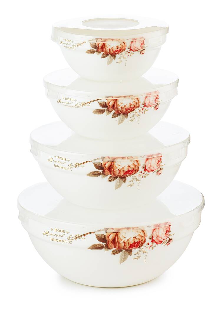 Салатники с пластиковыми крышками, 4 шт. шир.  750, рис. 13