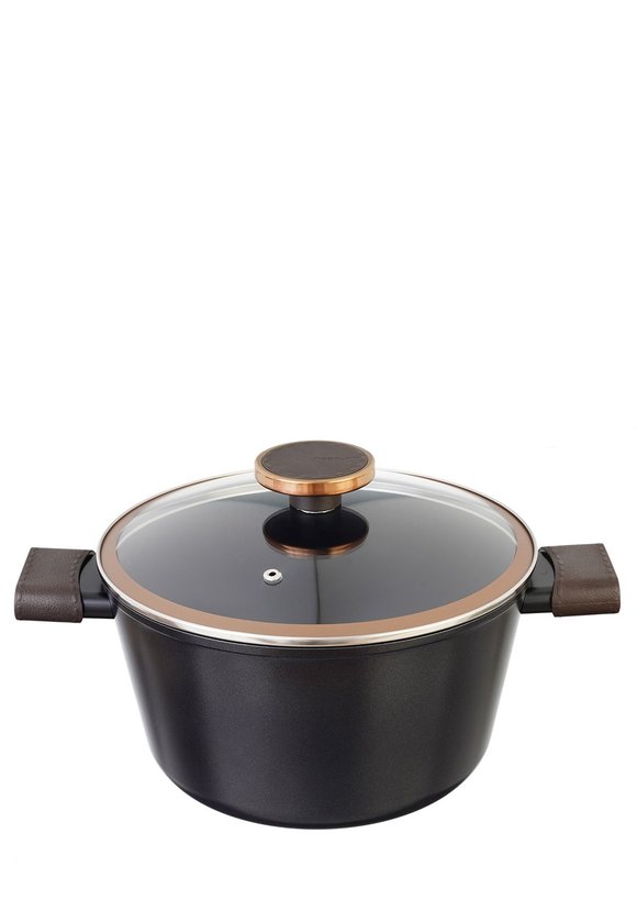 Кастрюля со стеклянной крышкой Ноблесс шир.  580, рис. 1