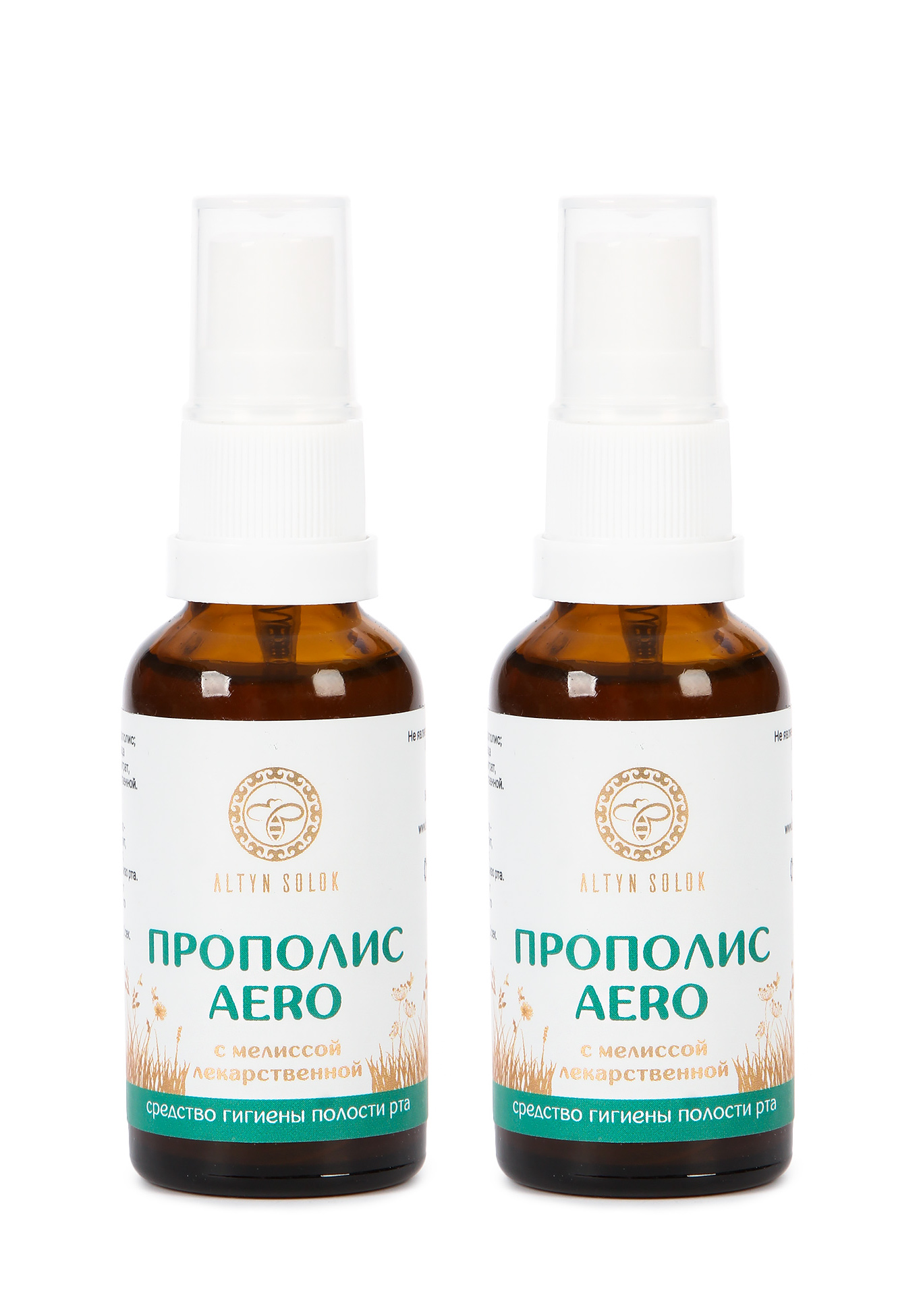 

Спрей с мелиссой AERO для полости рта, 2 шт.