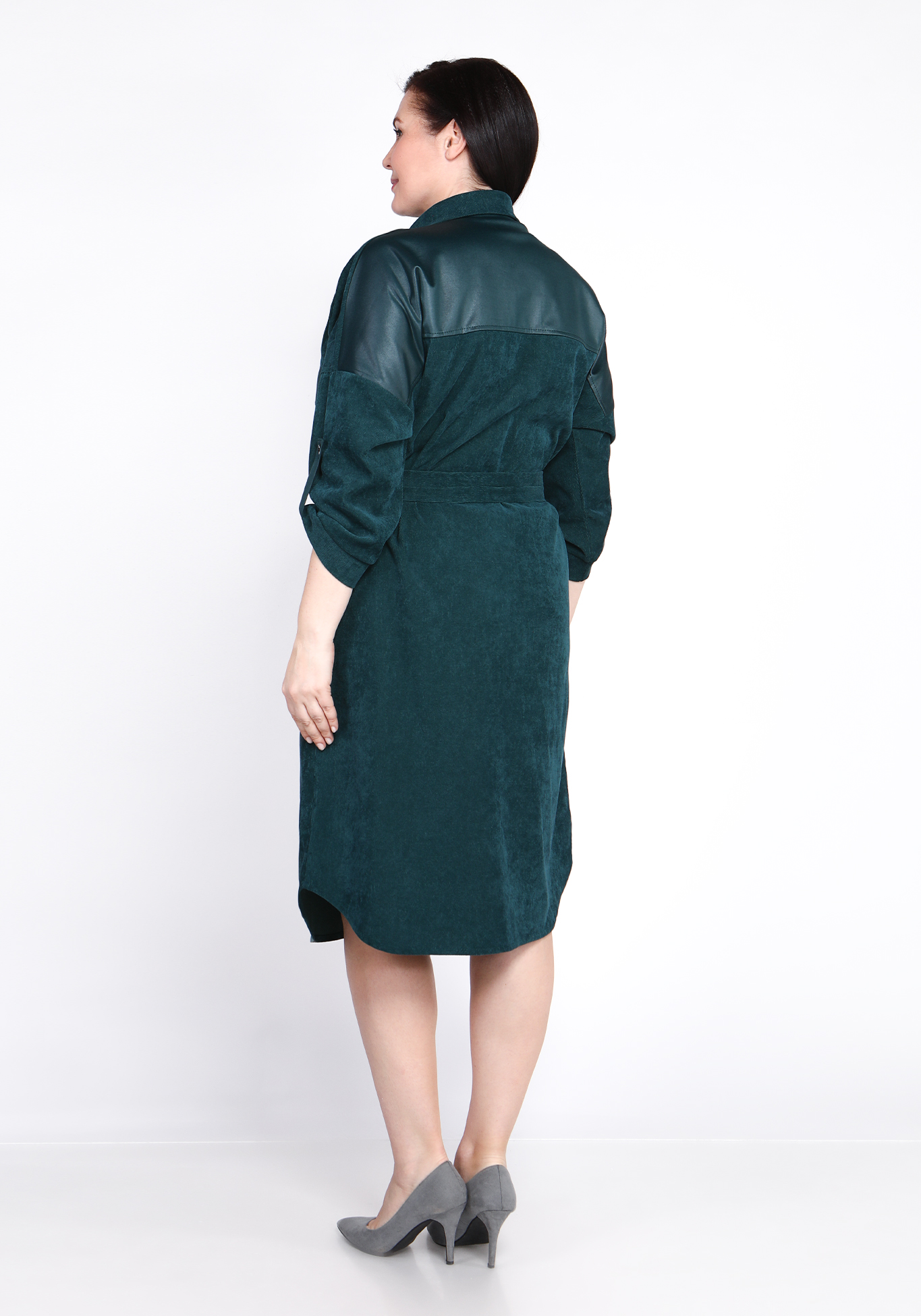 Платье "Секрет Моды" Lomara, размер 52, цвет синий - фото 7