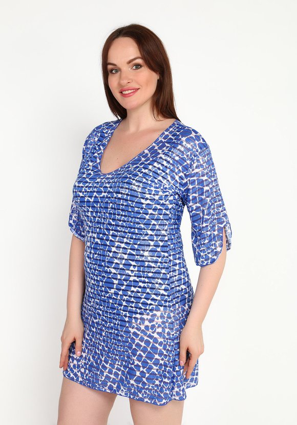 Туника с серебряным напылением шир.  580, рис. 2