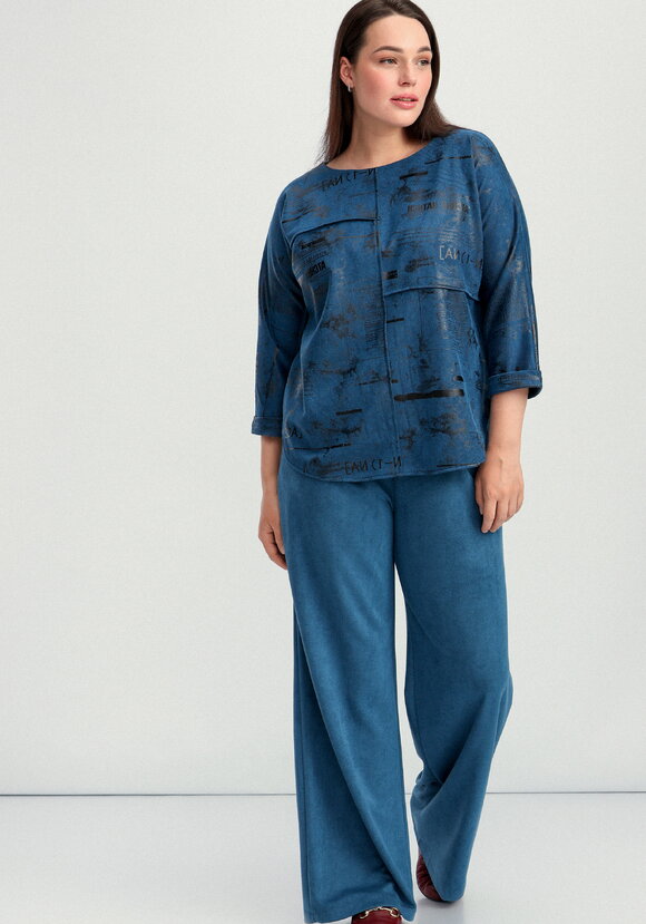 Костюм свободного кроя шир.  580, рис. 11