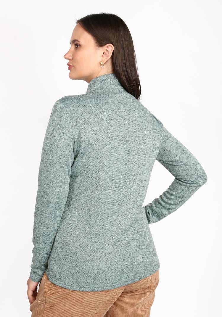 Водолазка базовая с люрексом шир.  750, рис. 21