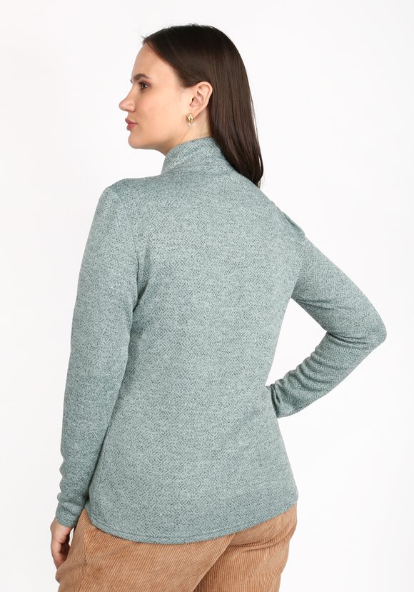 Водолазка базовая с люрексом шир.  580, рис. 21