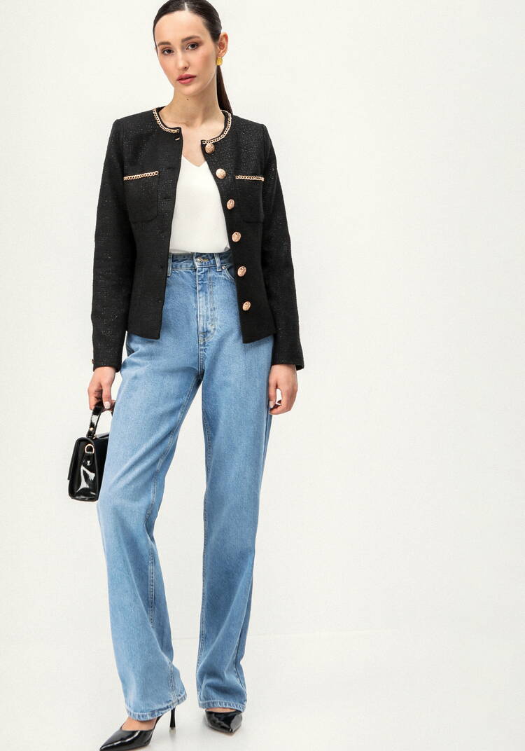 Пиджак из твида с декором шир.  750, рис. 15