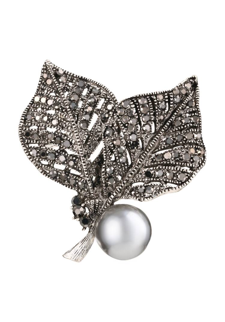 Брошь Цветочный шлейф шир.  750, рис. 5