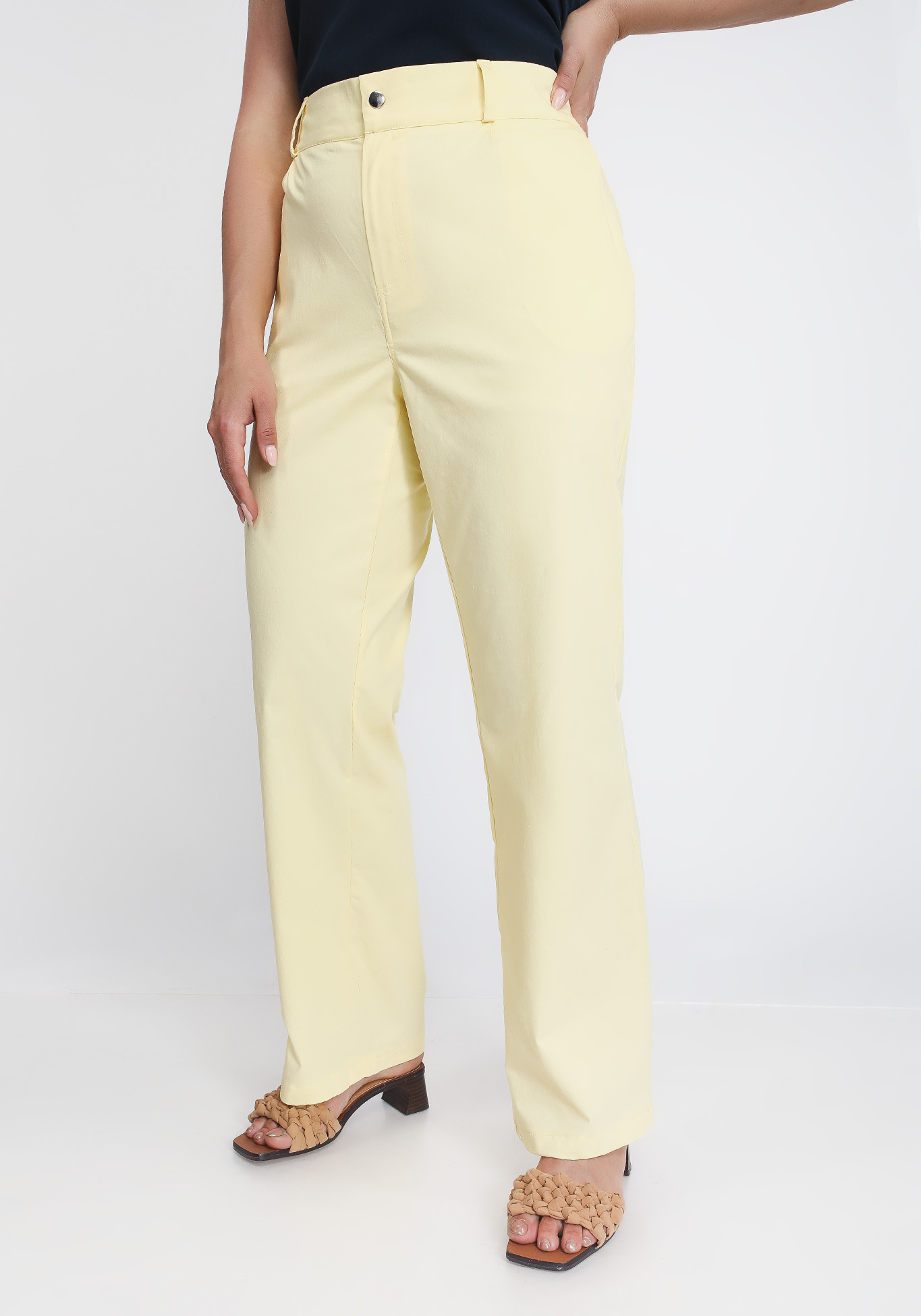 Джинсы из хлопковой ткани