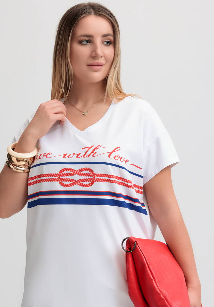 Футболка Узел любви шир.  750, рис. 1
