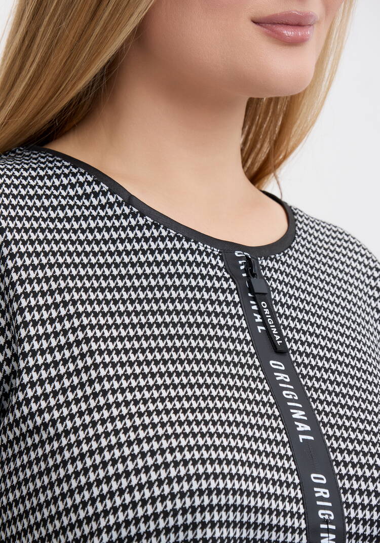 Туника контранстной отделки шир.  750, рис. 11