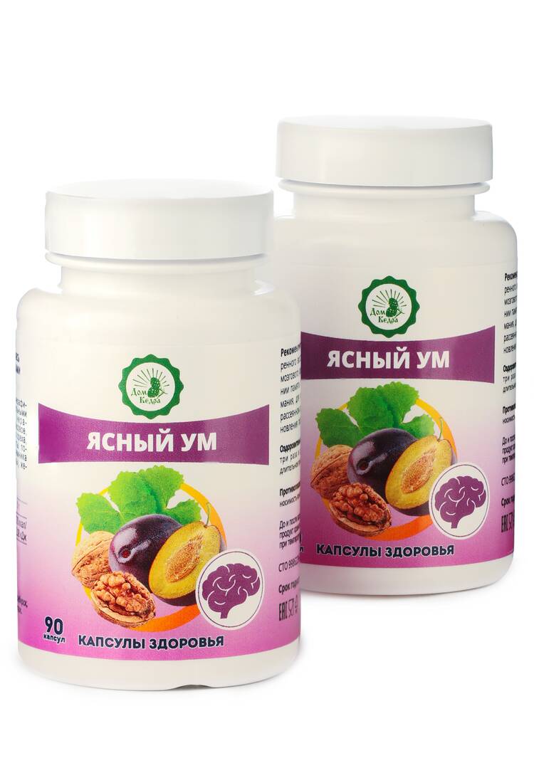 Смесь капсулированных масел Ясный ум, 2 шт. шир.  750, рис. 1