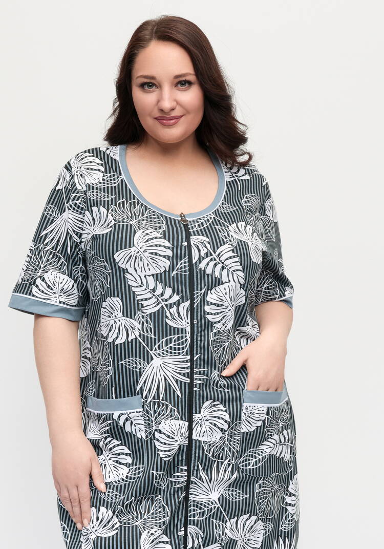 Халат Тропический рай шир.  750, рис. 2