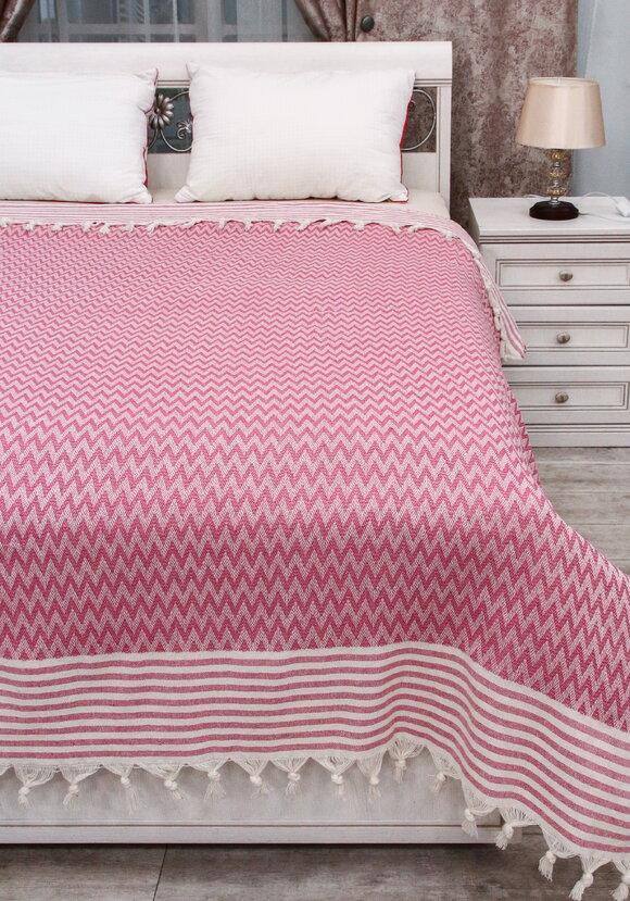 Жаккардовое покрывало Айла, евро шир.  580, рис. 1