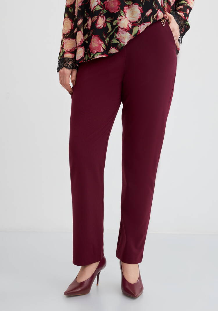 Брюки прямые с декором София шир.  750, рис. 14