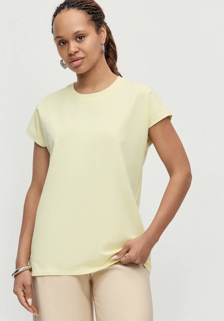 Футболка из трикотажа со спущенным плечом шир.  750, рис. 14