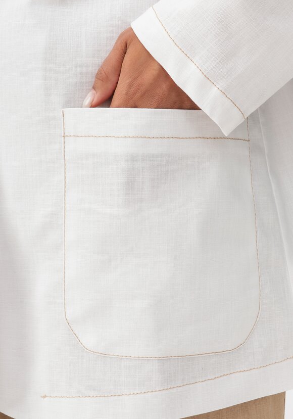 Пиджак изо льна однобортный шир.  580, рис. 5