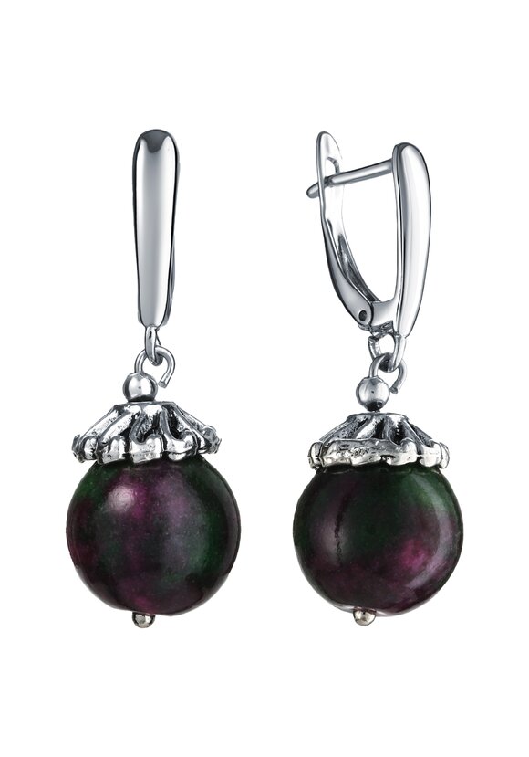 Серьги Виноградное сокровище шир.  580, рис. 1