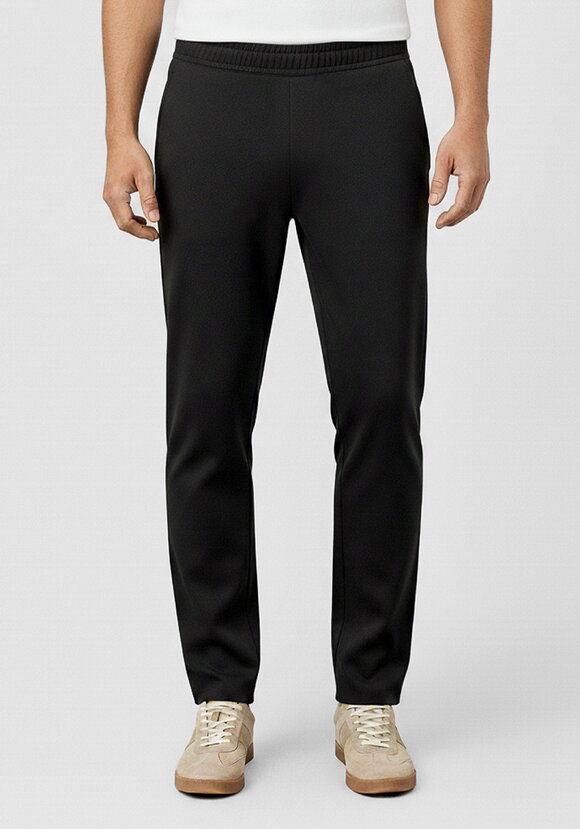 Брюки с цельнокроеным поясом на резинке шир.  580, рис. 10