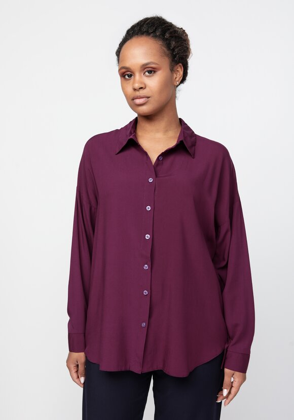 Рубашка свободного кроя с длинным рукавом шир.  580, рис. 20