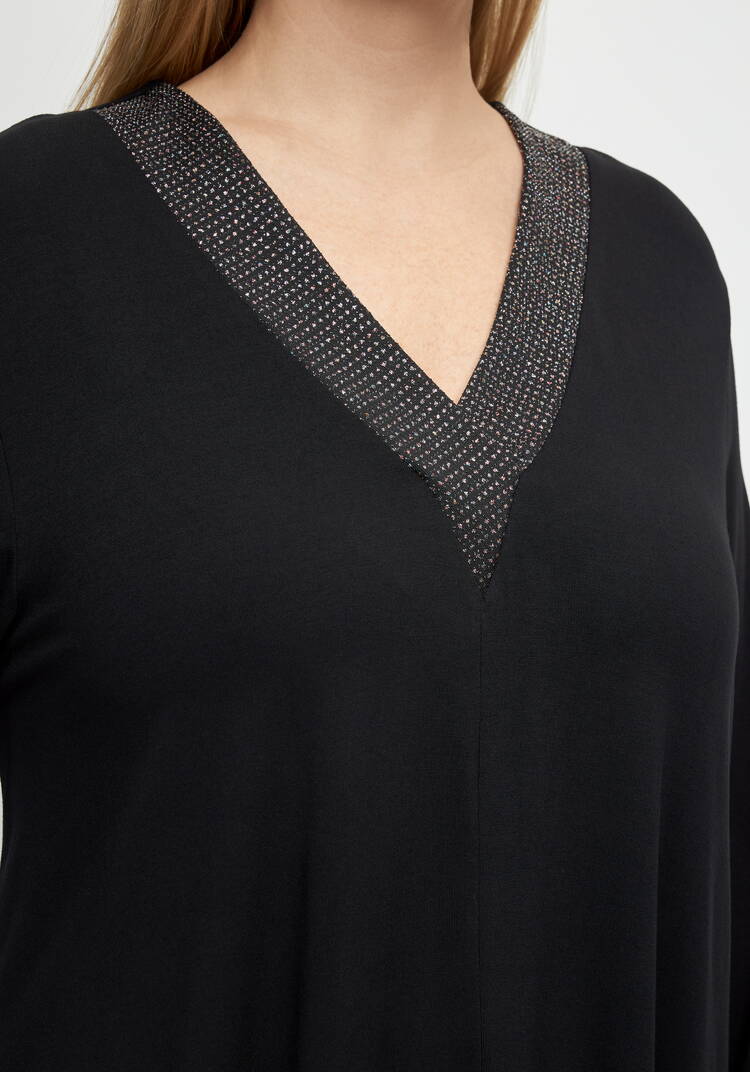 Туника свободного силуэта с втачным рукавом шир.  750, рис. 16