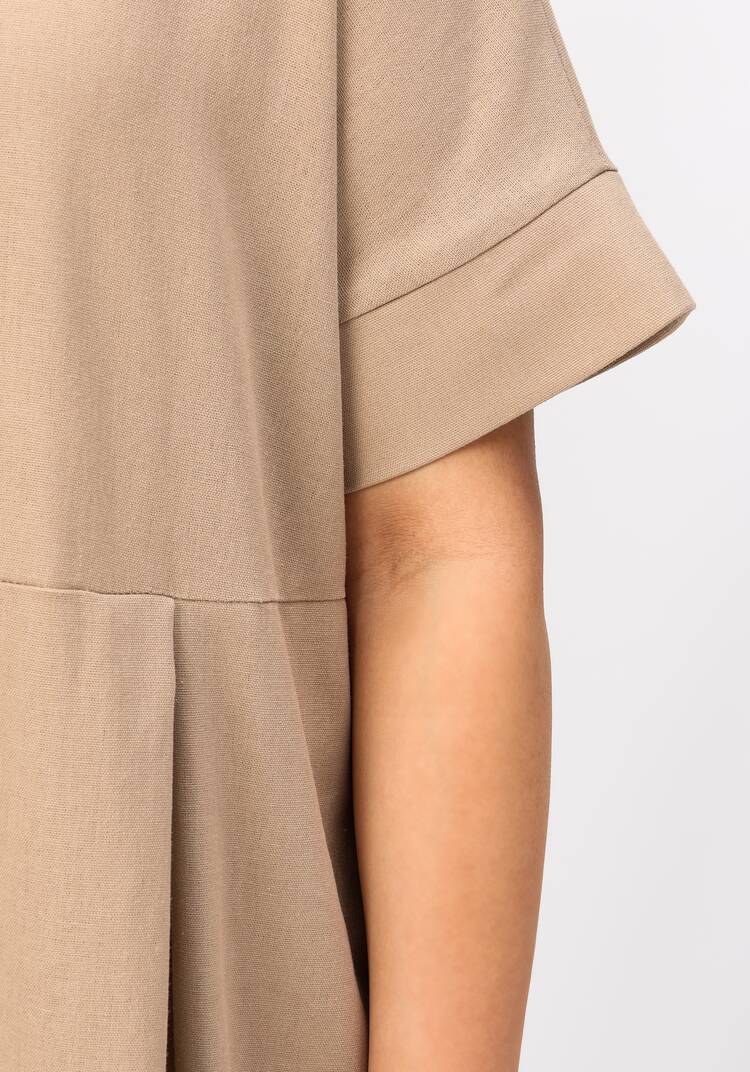 Платье свободного кроя с мягкими складками шир.  750, рис. 6