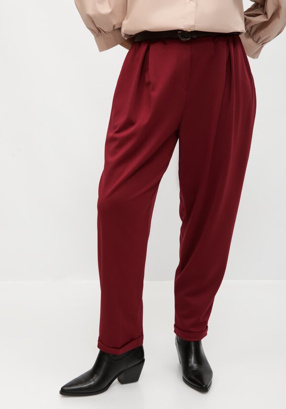 Брюки-бананы с комфортным поясом шир.  580, рис. 13