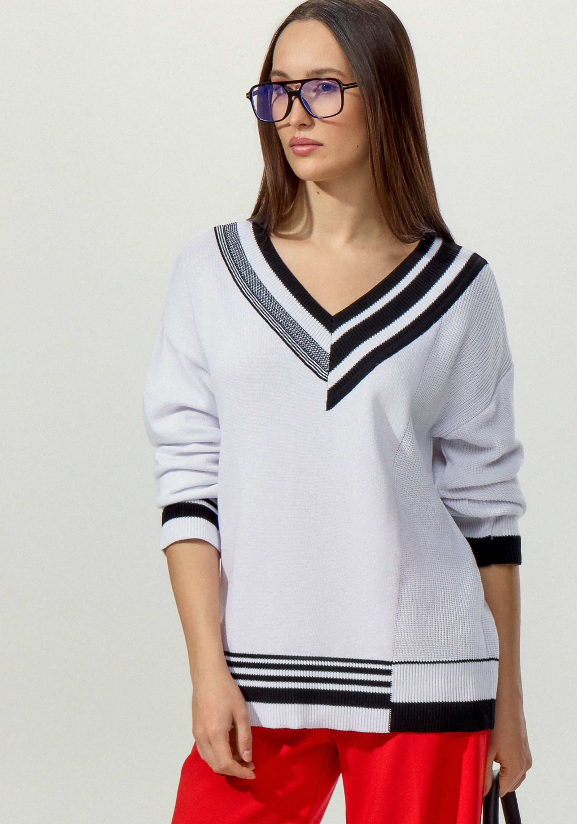 

Джемпер "Стефанния", Белый