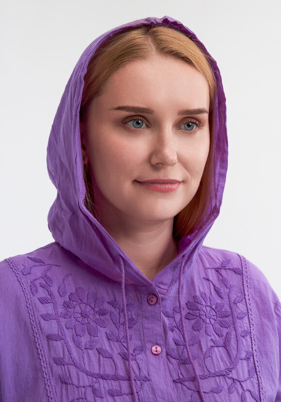 Блуза из индийского хлопка Анита шир.  580, рис. 7