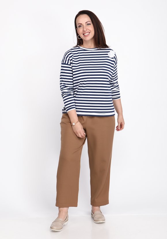 Брюки-бананы свободные шир.  580, рис. 13