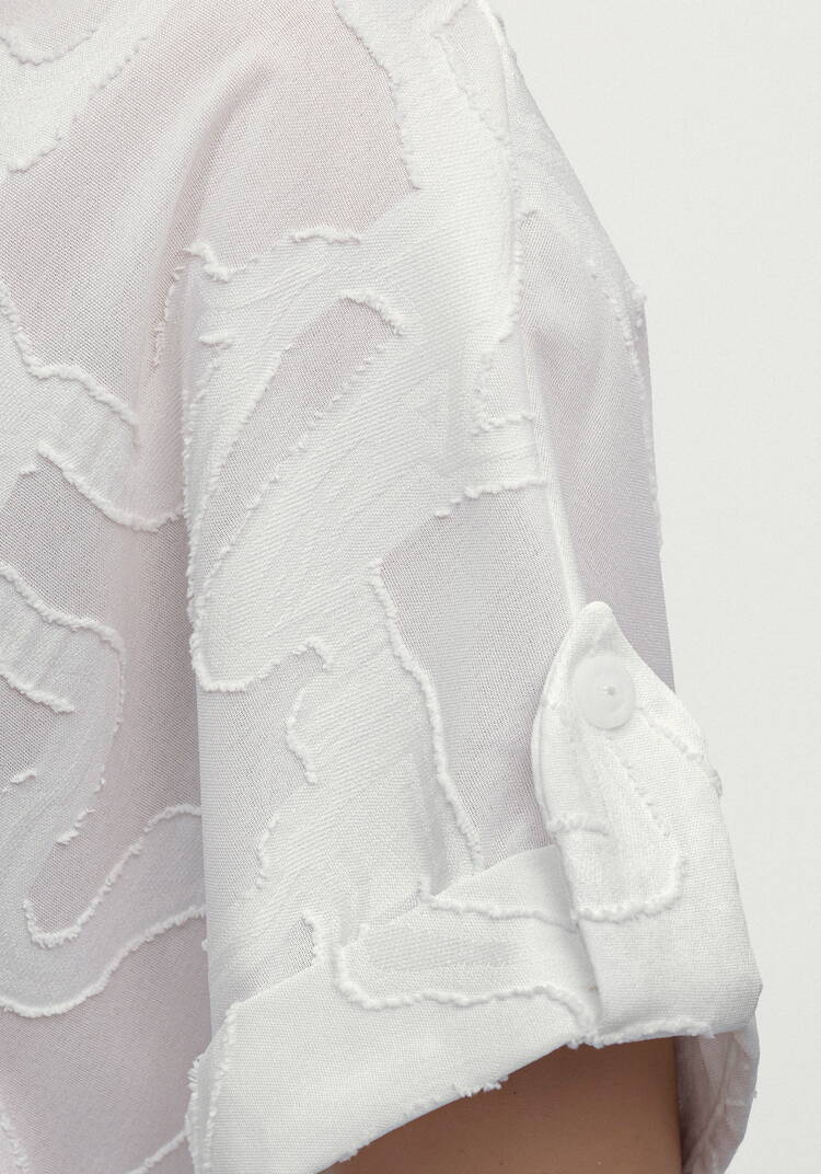 Блуза Утренняя дымка шир.  750, рис. 6