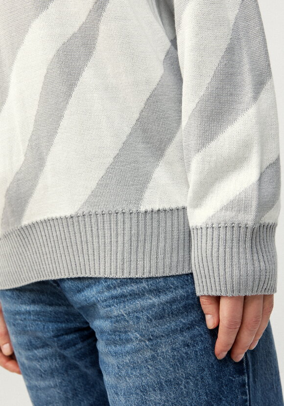 Джемпер с принтом зебра шир.  580, рис. 7