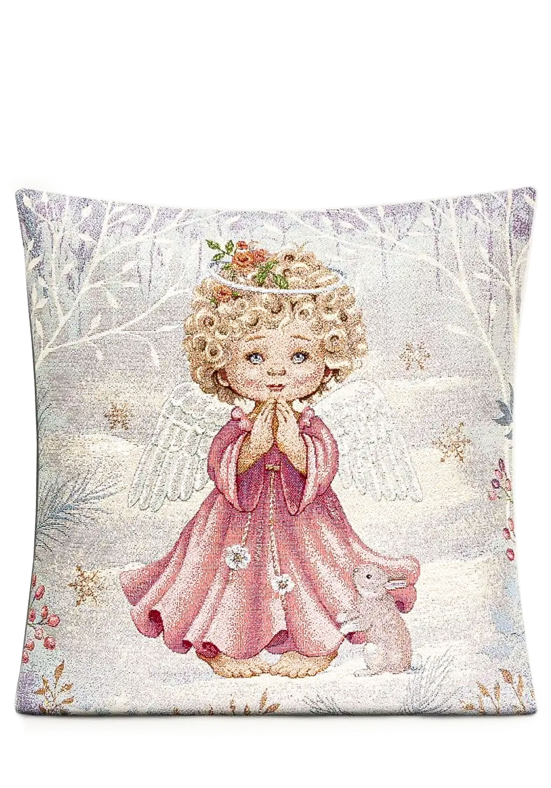 Наволочка декоративная  "Ангелочек "