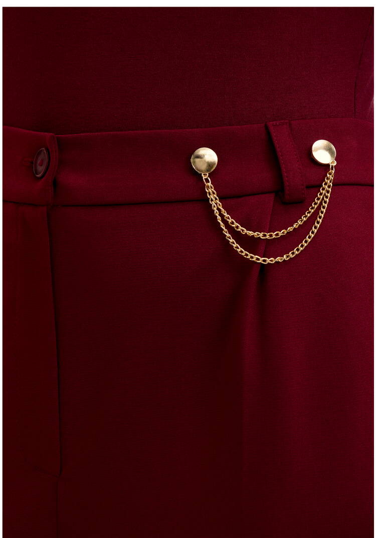 Брюки прямые с дeкором шир.  750, рис. 5