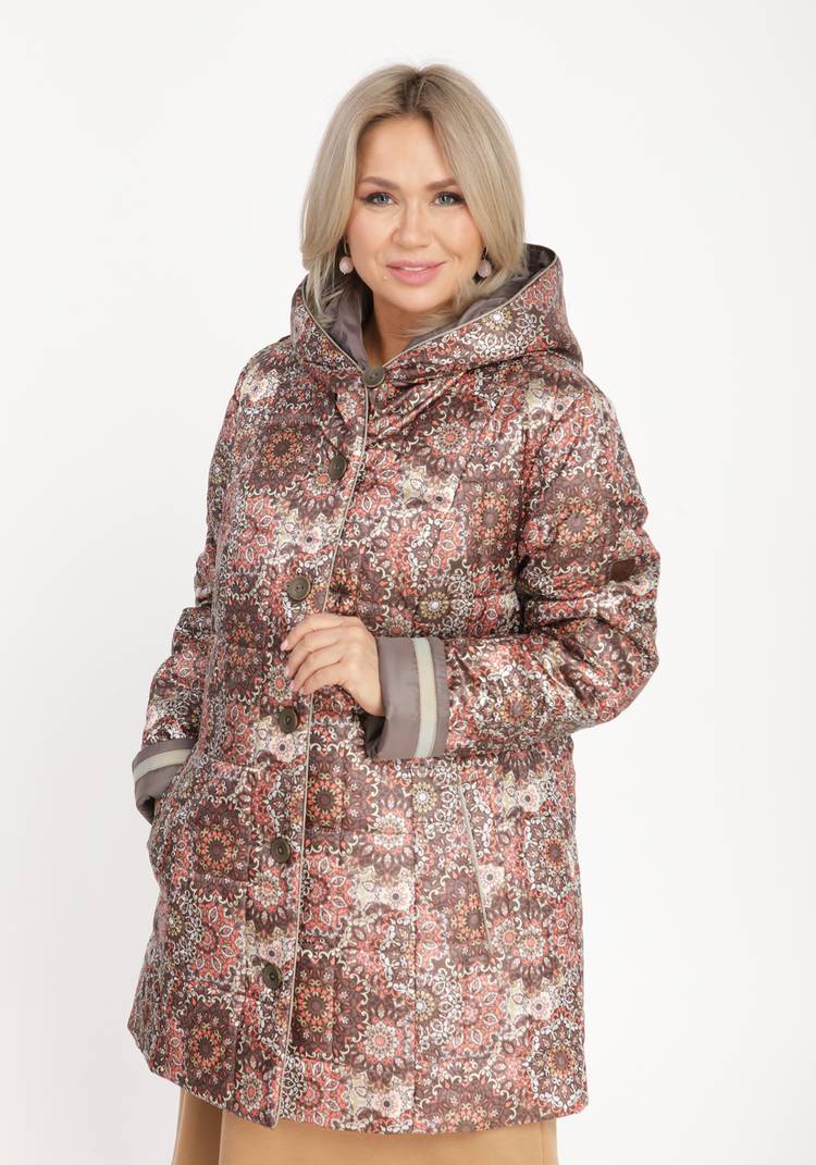 Куртка Особенный принт шир.  750, рис. 9