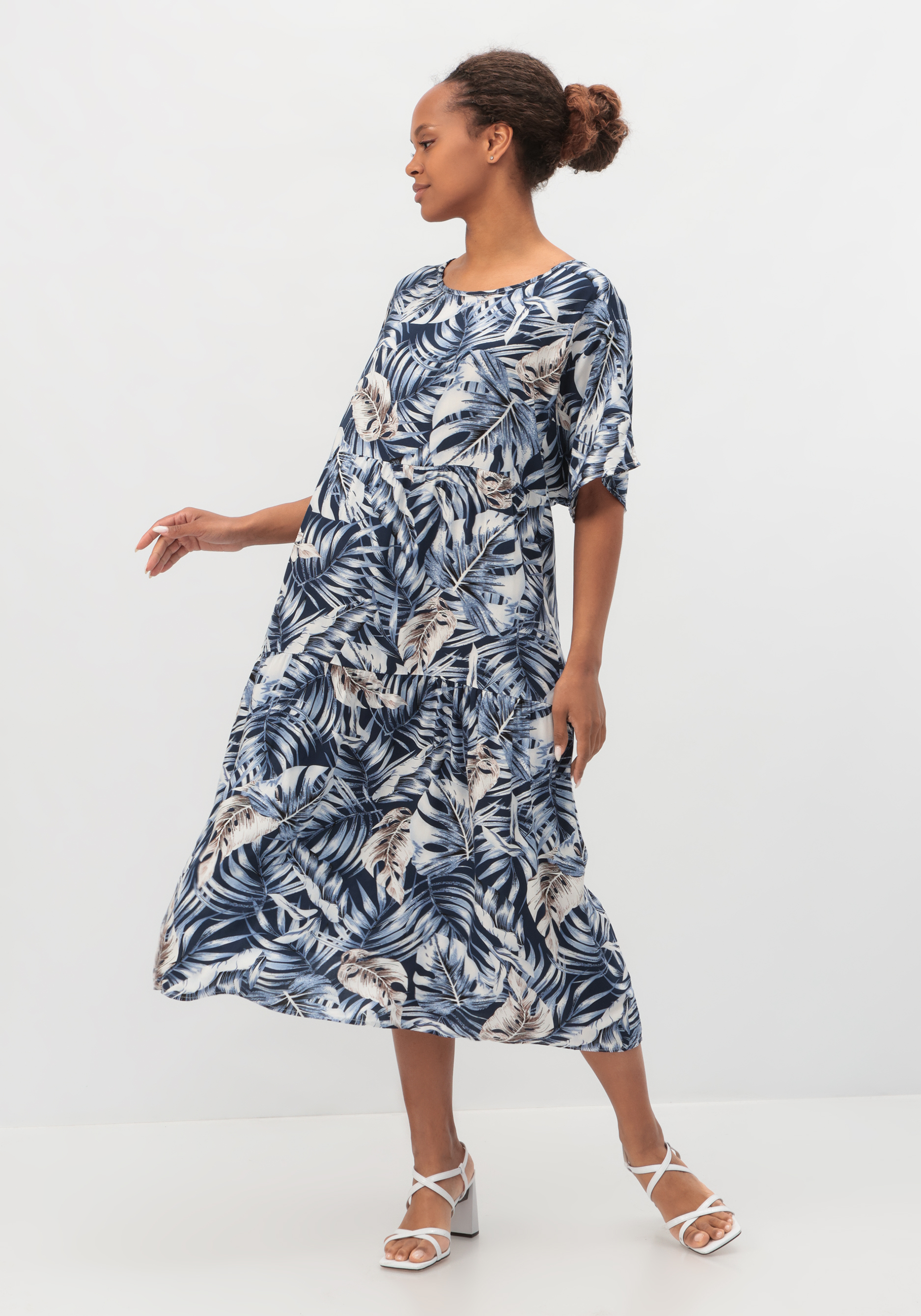 Платье "Воздушное настроение" ANIKO, размер 54-56, цвет белый