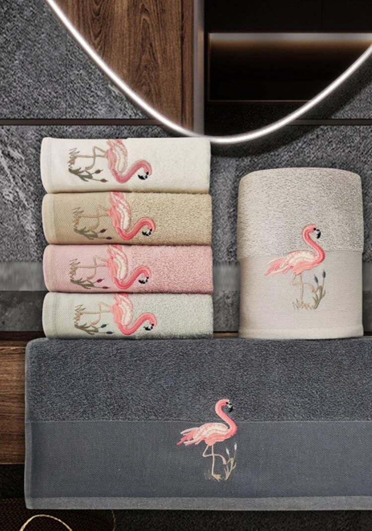 Полотенца махровые Хлопок VIP, 6 шт. шир.  750, рис. 4