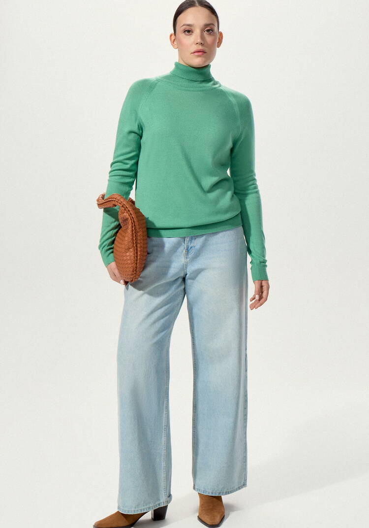 Джемпер с высоким воротником шир.  750, рис. 21