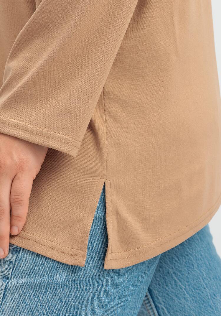 Лонгслив с асимметричным низом шир.  750, рис. 31