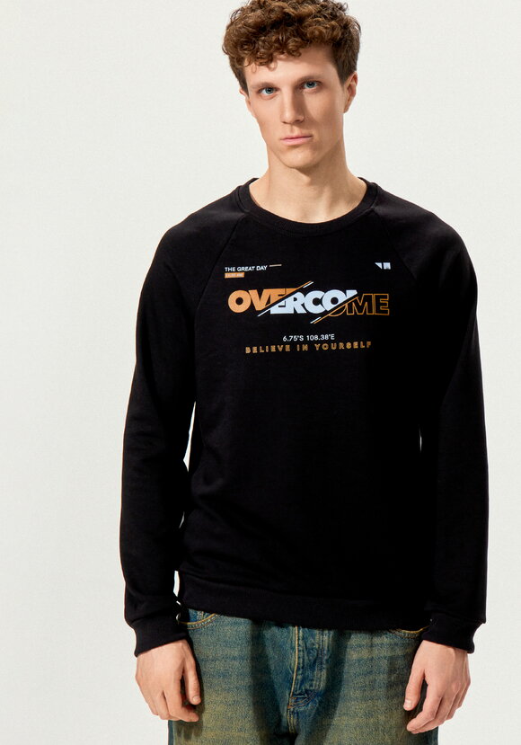 Свитшот с принтом на передней полочке шир.  580, рис. 19