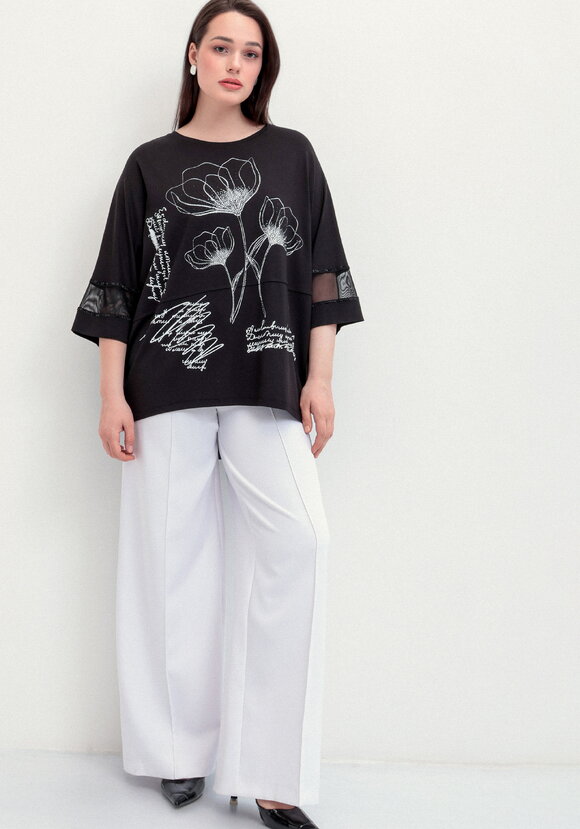 Блуза Марьям шир.  580, рис. 9