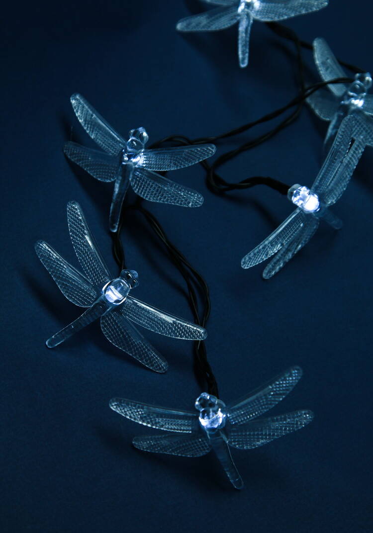 Гирлянда Нить, уличная, 4,5 м. шир.  750, рис. 9