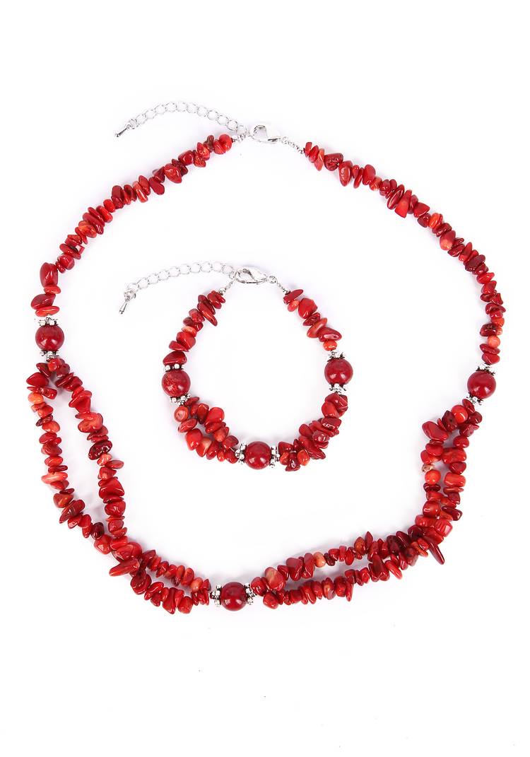 Комплект (бусы+браслет+серьги) Мариэль шир.  750, рис. 9