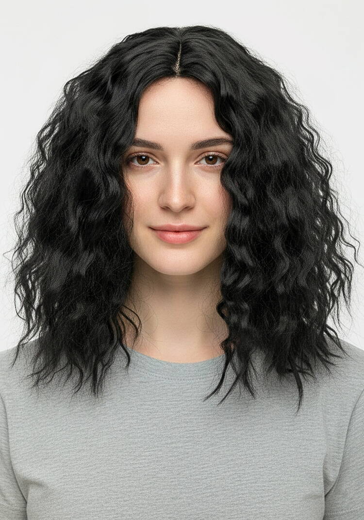 Женский парик Голливудская волна шир.  750, рис. 5