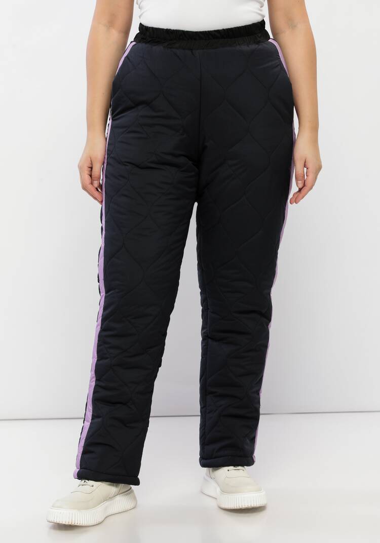 Брюки утепленные с лампасами шир.  750, рис. 21