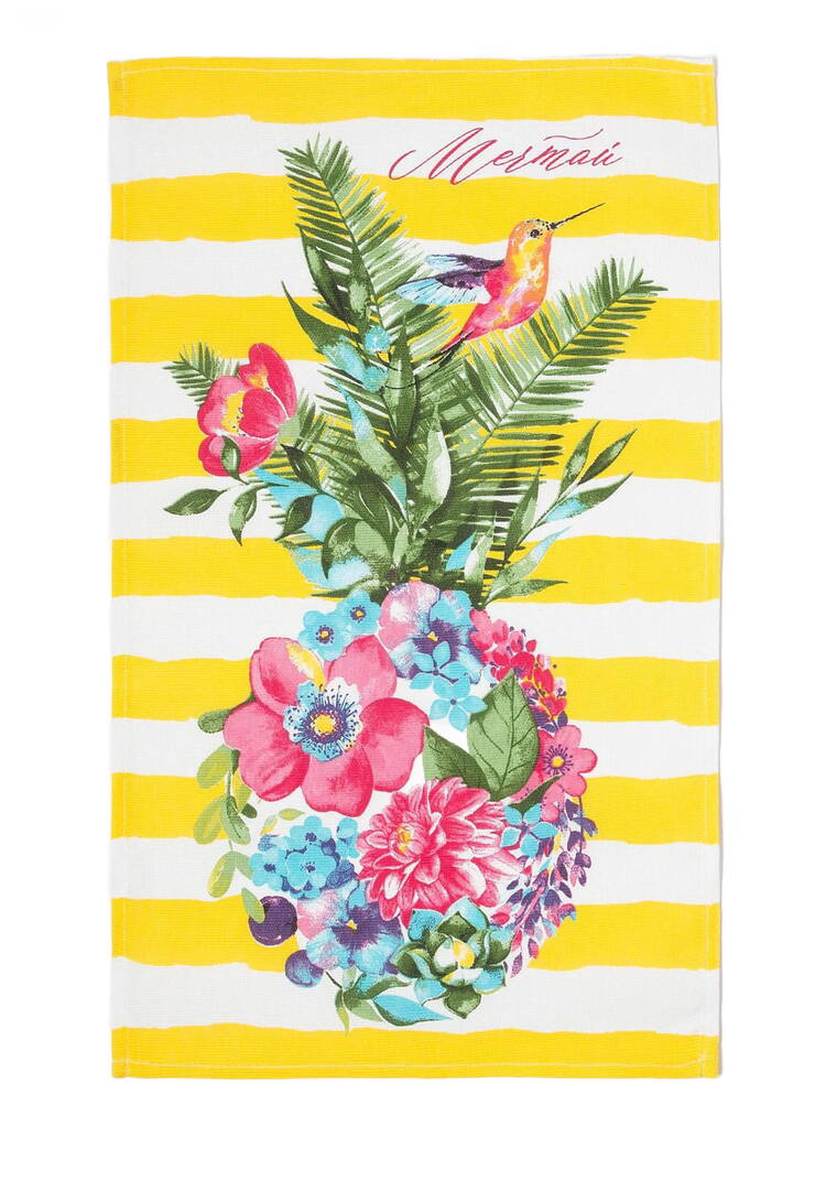 Полотенце кухонное Цветной ананас, 8 шт. шир.  750, рис. 2