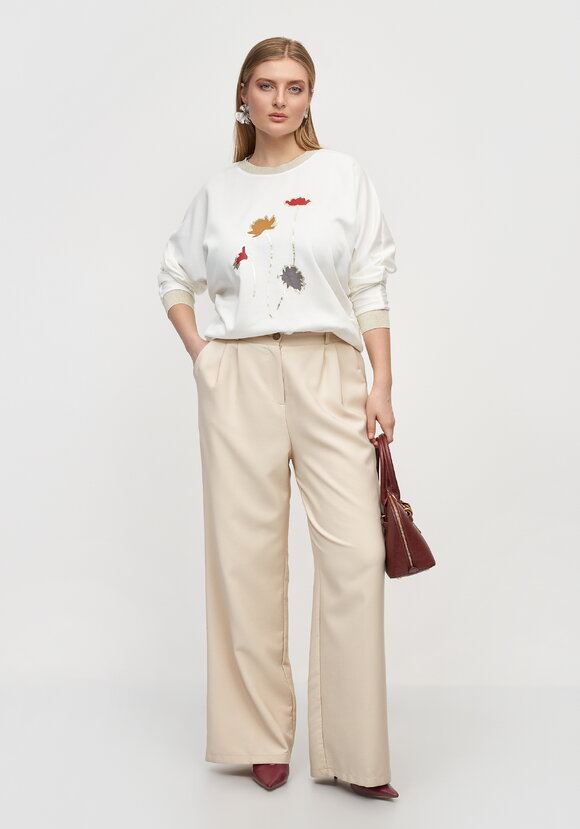 Джемпер Нежный лотос шир.  580, рис. 2