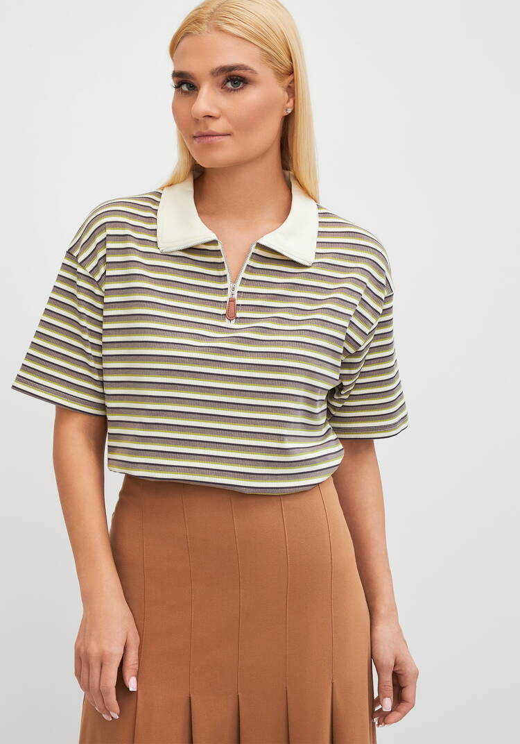 Футболка-поло Лилия шир.  750, рис. 6