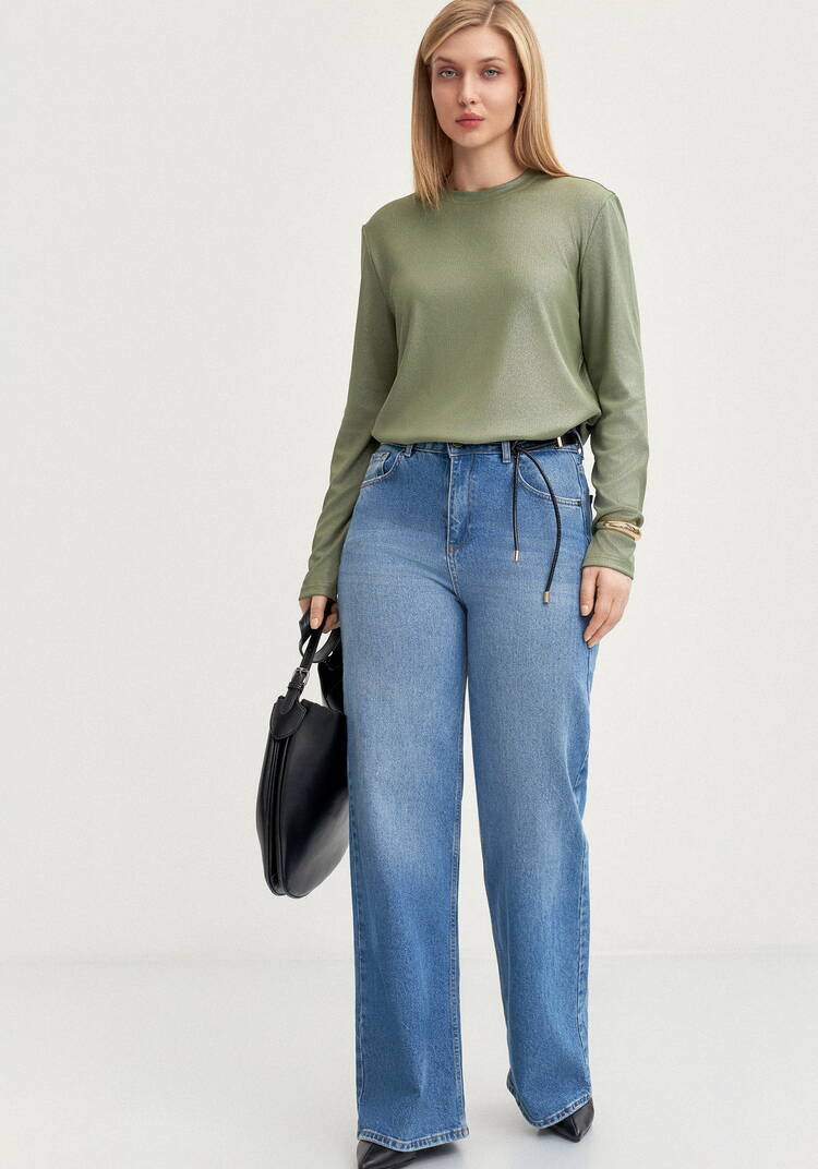 Лонгслив с блестящим напылением шир.  750, рис. 2