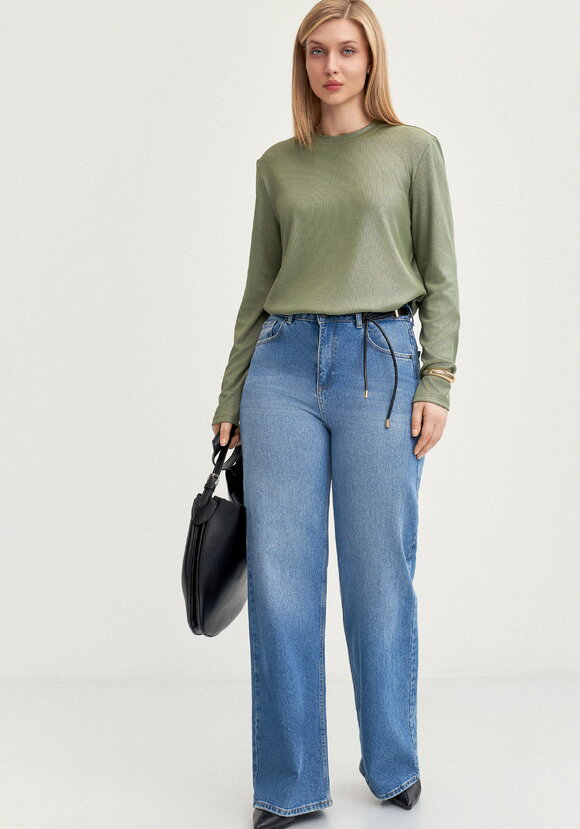 Лонгслив с блестящим напылением шир.  580, рис. 2