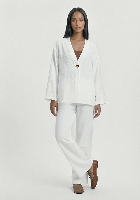 Жакет свободного кроя на пуговице Агата шир.  580, рис. 7